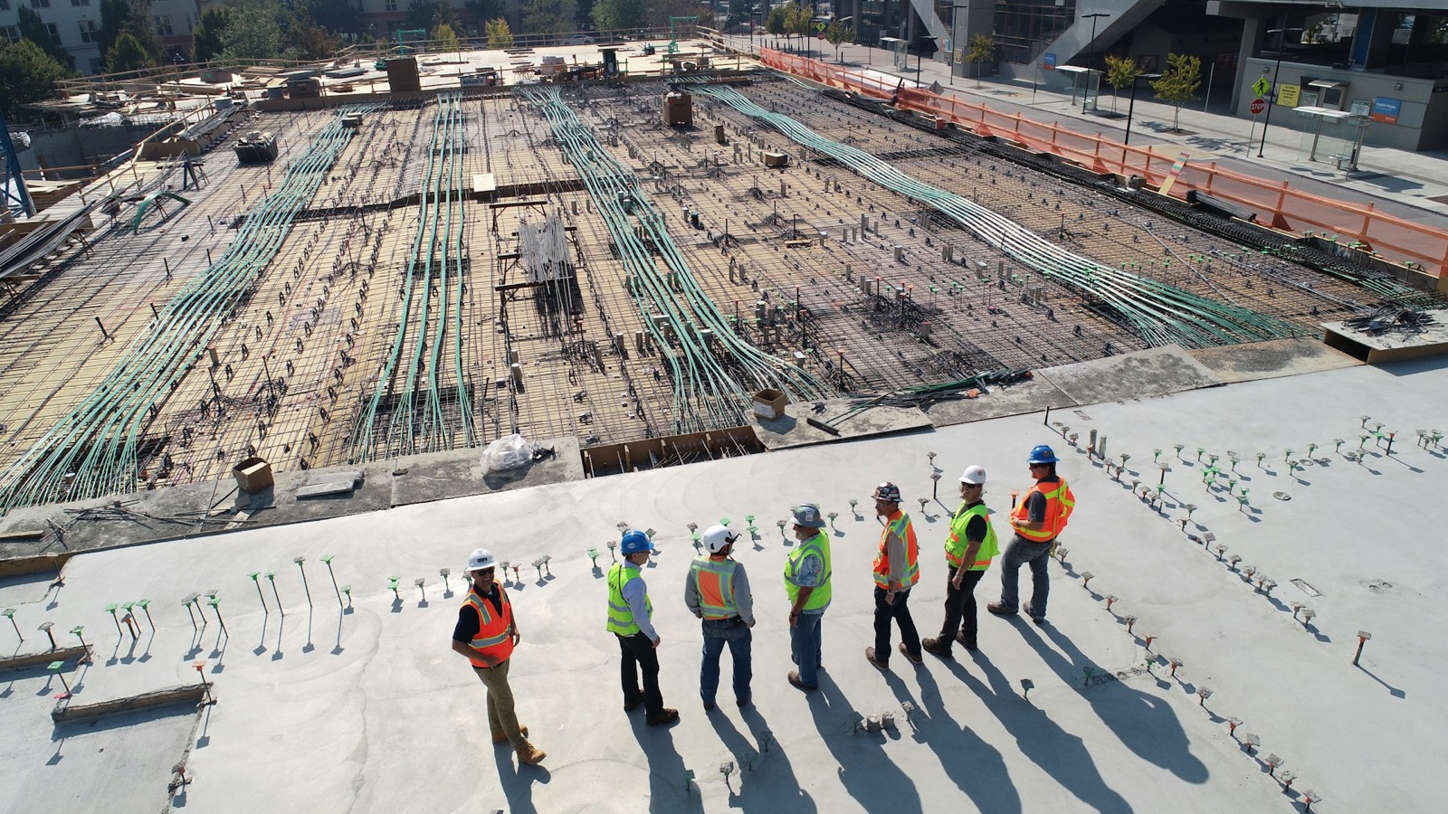 Platea de fundación — abril 2026